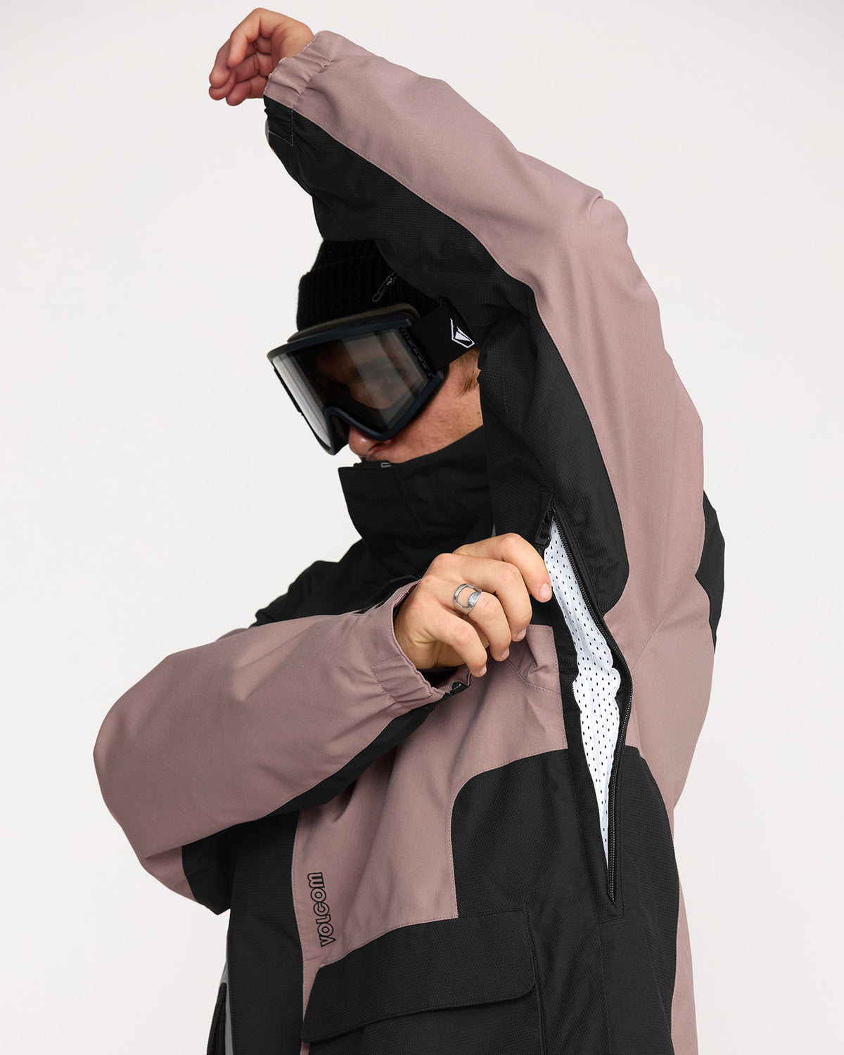 Men's Kleveland Shell Jacket Pale Mauve - Volcom