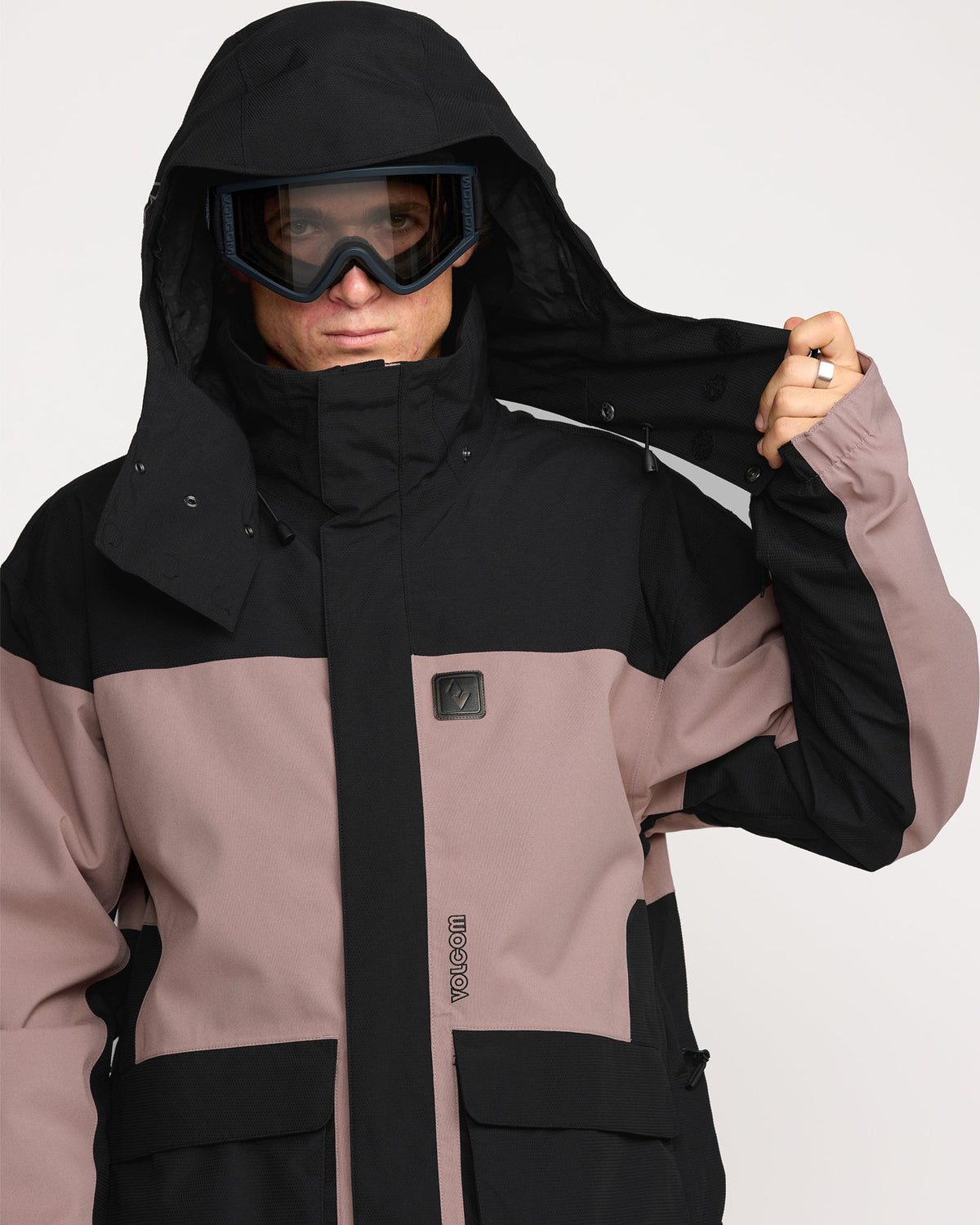 Men's Kleveland Shell Jacket Pale Mauve - Volcom