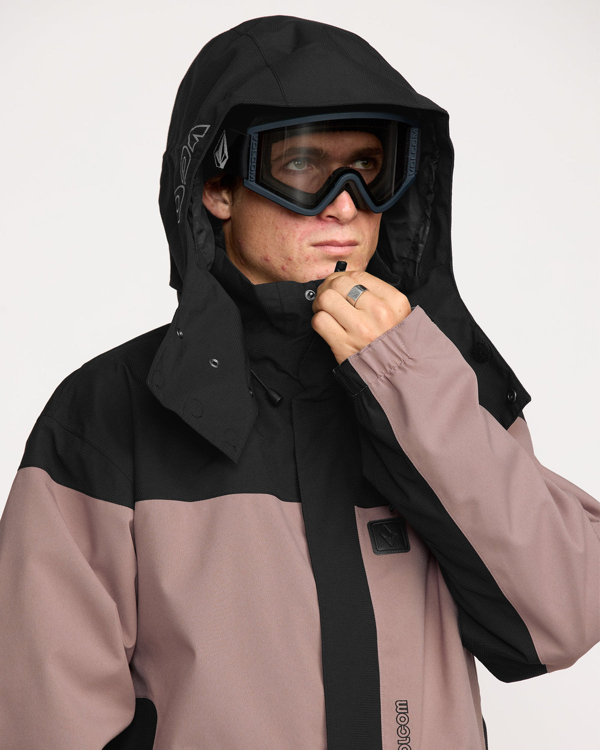 Men's Kleveland Shell Jacket Pale Mauve - Volcom