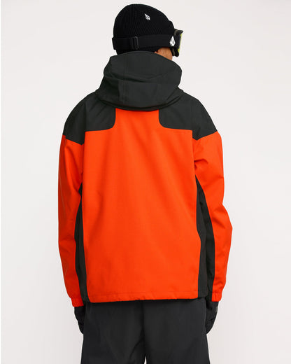 Men's Kleveland Shell Jacket Orange Shock - Volcom