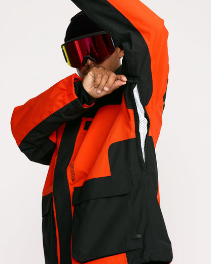 Men's Kleveland Shell Jacket Orange Shock - Volcom