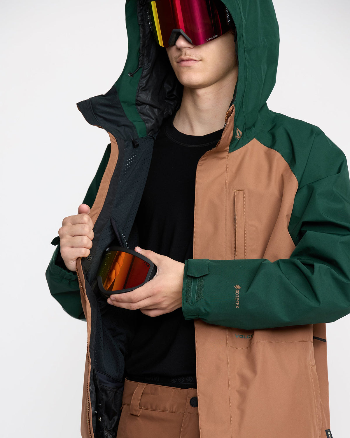 Men's Dua Gore-Tex Insulated Jacket Terra Brown - Volcom
