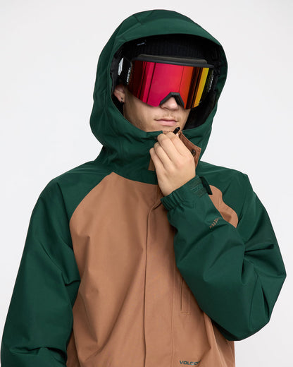 Men's Dua Gore-Tex Insulated Jacket Terra Brown - Volcom