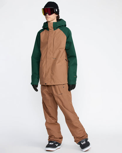Men's Dua Gore-Tex Insulated Jacket Terra Brown - Volcom