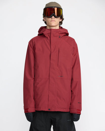 Men's Dua Gore-Tex Insulated Jacket Burnt Red - Volcom