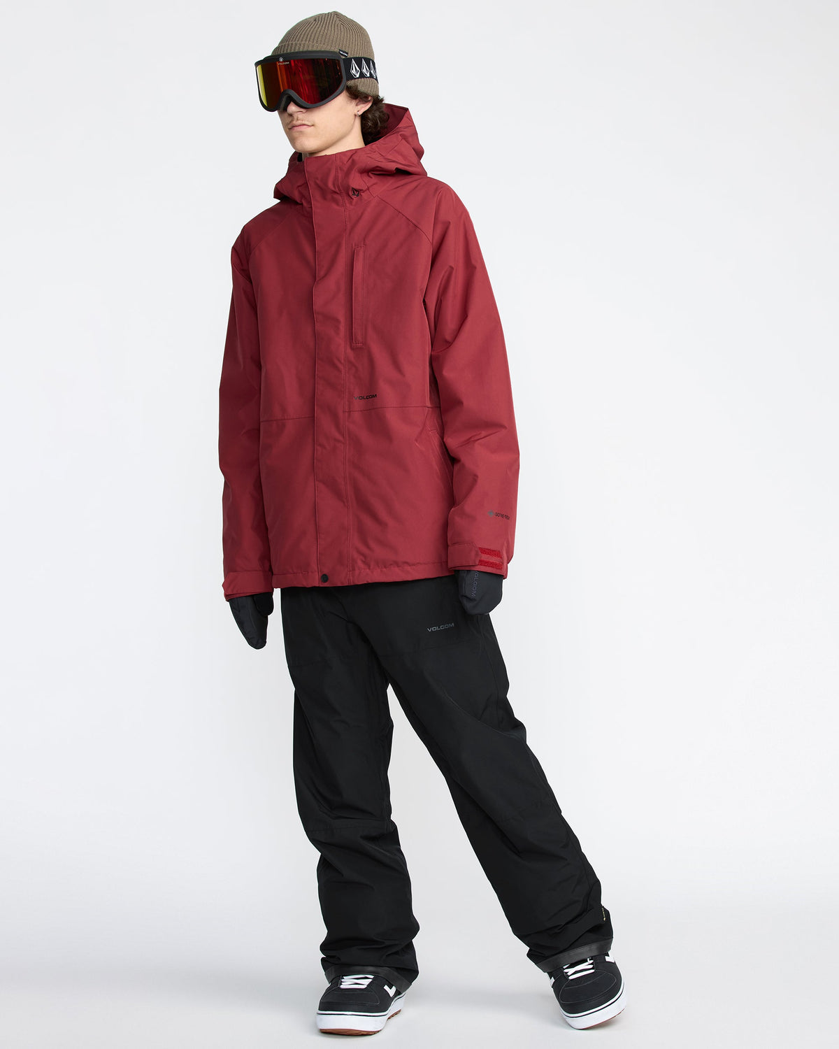 Men's Dua Gore-Tex Insulated Jacket Burnt Red - Volcom