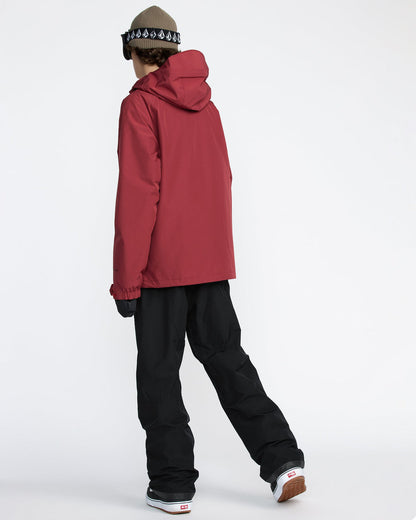 Men's Dua Gore-Tex Insulated Jacket Burnt Red - Volcom