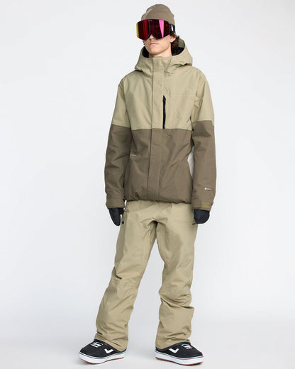 Men's L Gore-Tex Jacket Moss Green - Volcom