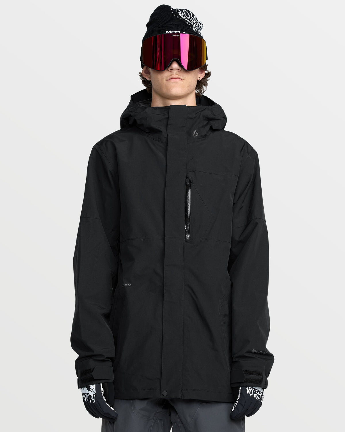 Men's L Gore-Tex Insulated Jacket Black - Volcom