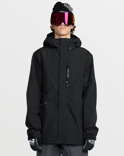 Men's L Gore-Tex Insulated Jacket Black - Volcom