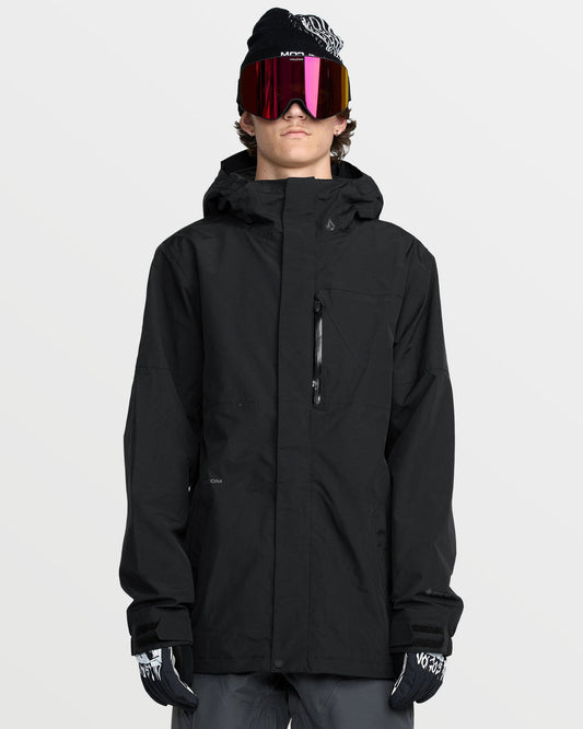 Men's L Gore-Tex Insulated Jacket Black - Volcom