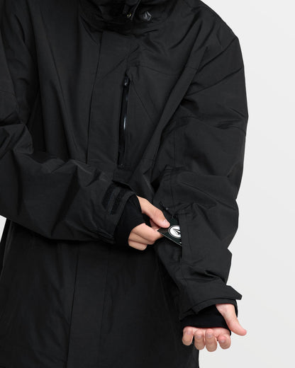 Men's L Gore-Tex Insulated Jacket Black - Volcom