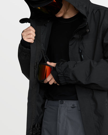 Men's L Gore-Tex Insulated Jacket Black - Volcom
