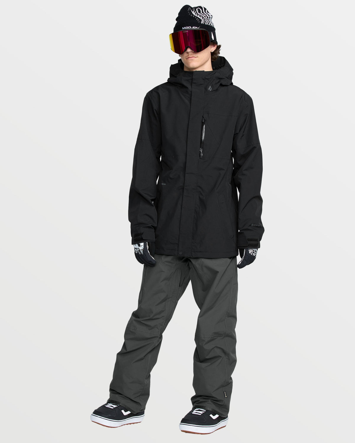 Men's L Gore-Tex Insulated Jacket Black - Volcom