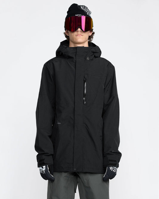 Men's L Gore-Tex Jacket Black - Volcom