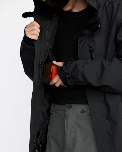 Men's L Gore-Tex Jacket Black - Volcom