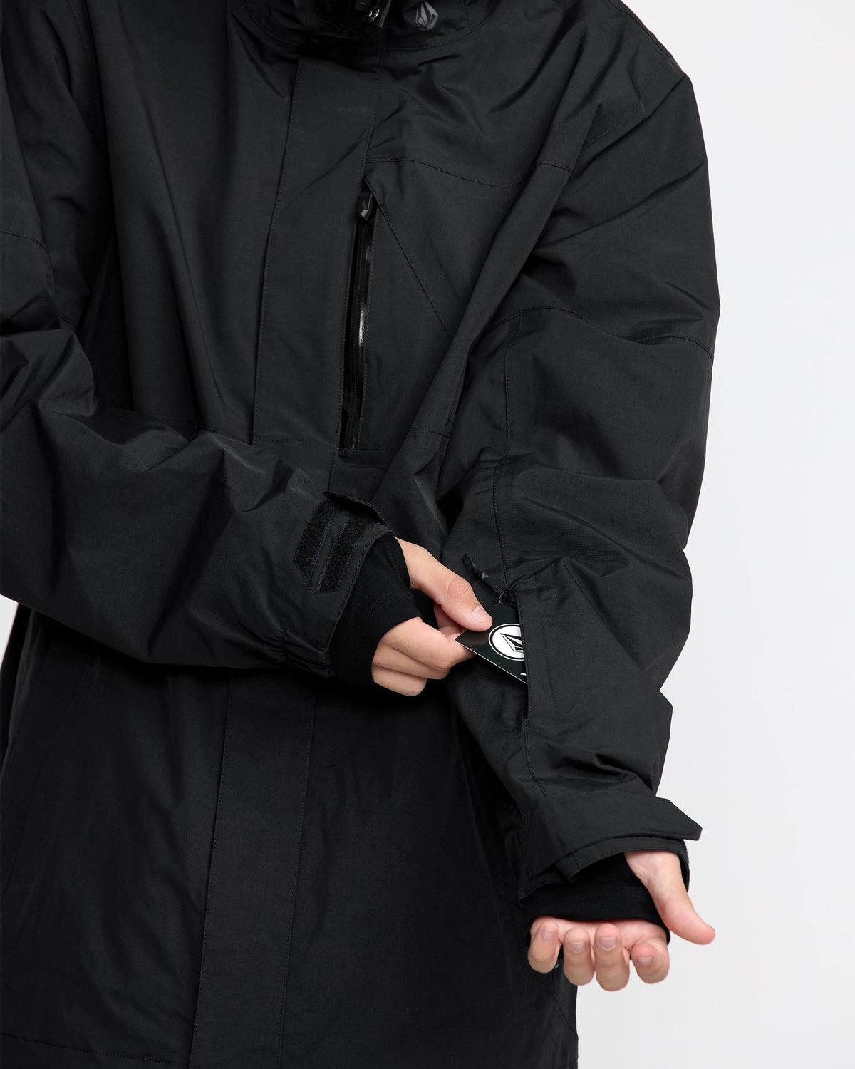 Men's L Gore-Tex Jacket Black - Volcom