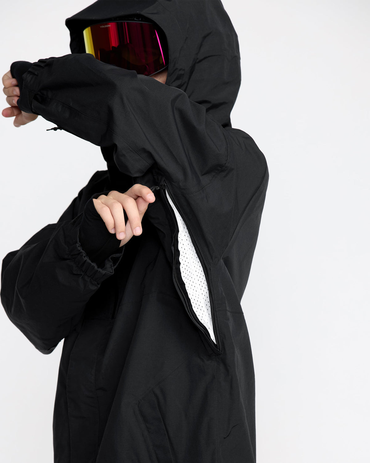 Men's L Gore-Tex Jacket Black - Volcom