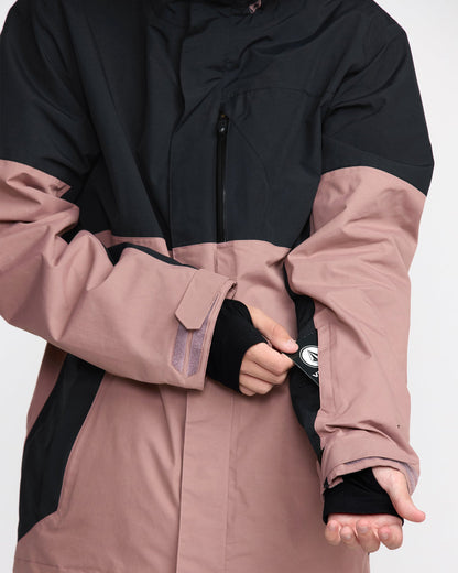 Men's L Insulated Gore-Tex Jacket Pale Mauve - Volcom