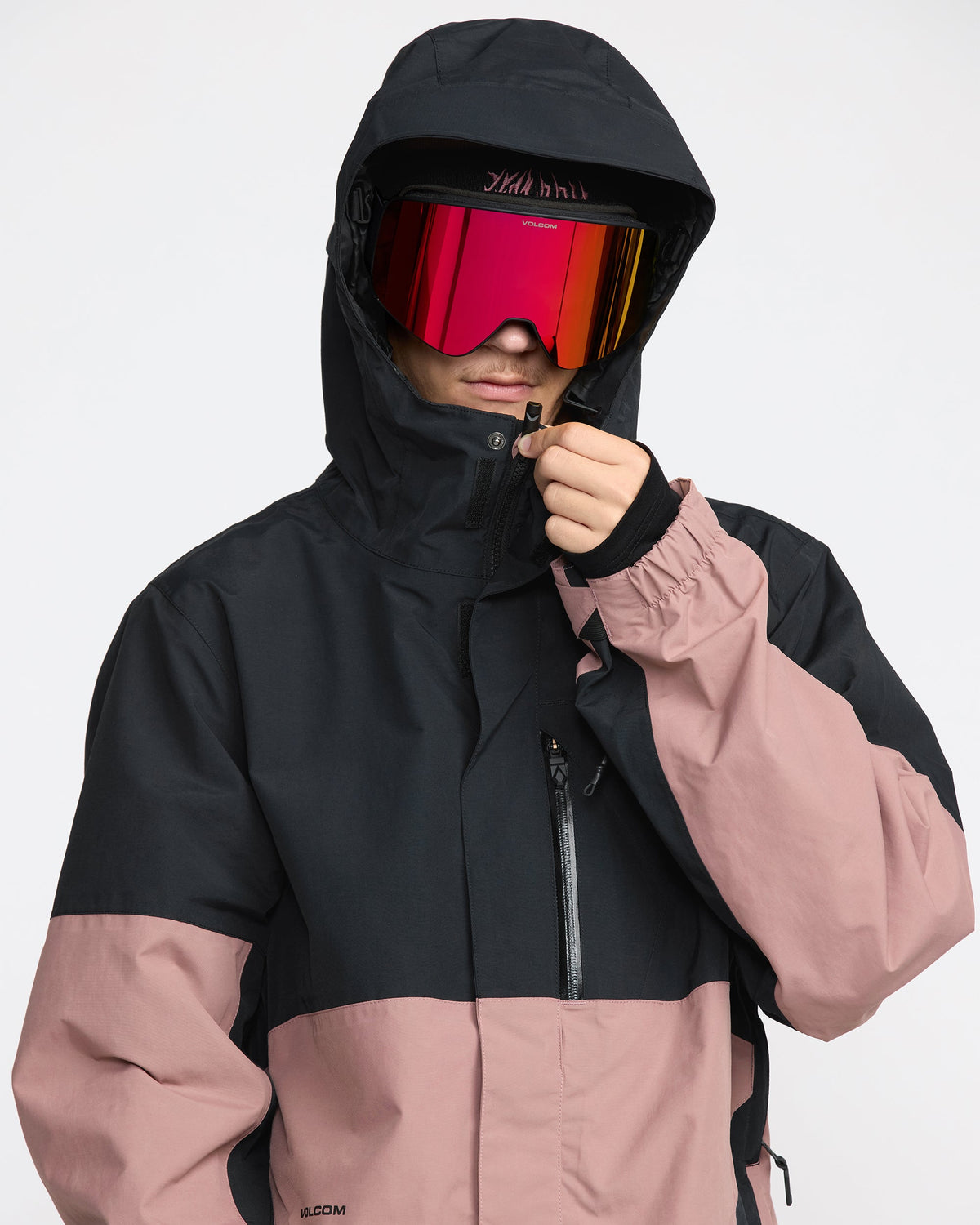 Men's L Insulated Gore-Tex Jacket Pale Mauve - Volcom