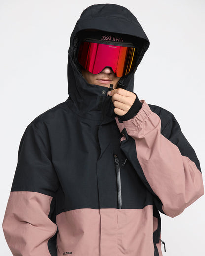 Men's L Insulated Gore-Tex Jacket Pale Mauve - Volcom