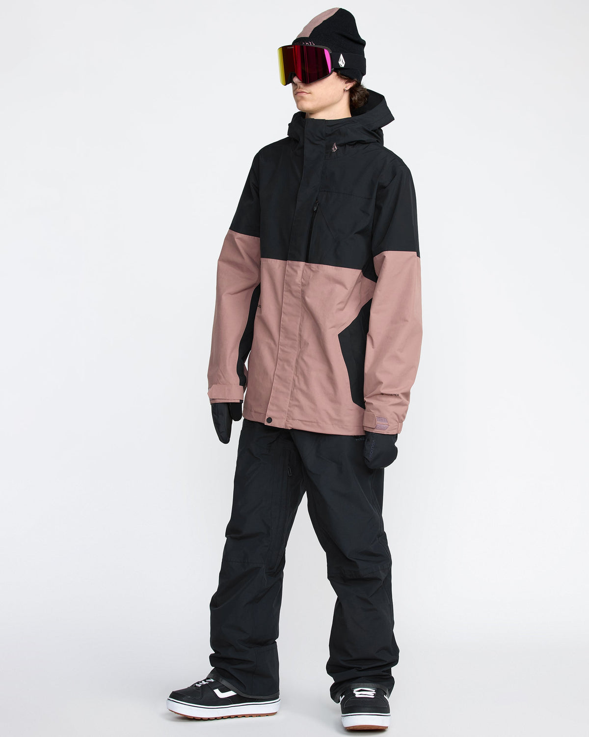 Men's L Insulated Gore-Tex Jacket Pale Mauve - Volcom