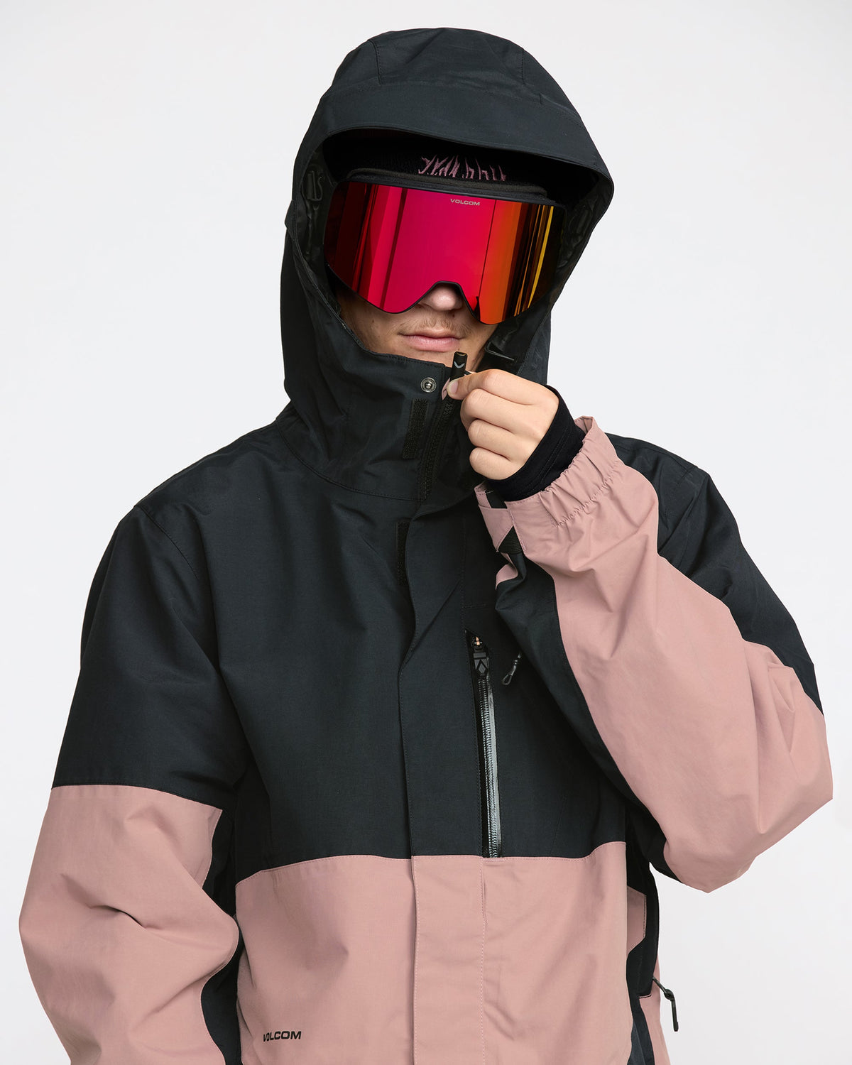 Men's L Gore-Tex Jacket Pale Mauve - Volcom