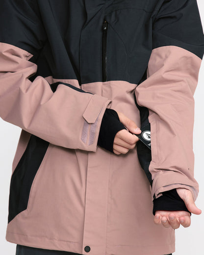 Men's L Gore-Tex Jacket Pale Mauve - Volcom