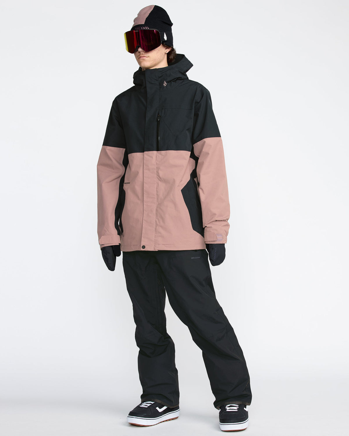 Men's L Gore-Tex Jacket Pale Mauve - Volcom