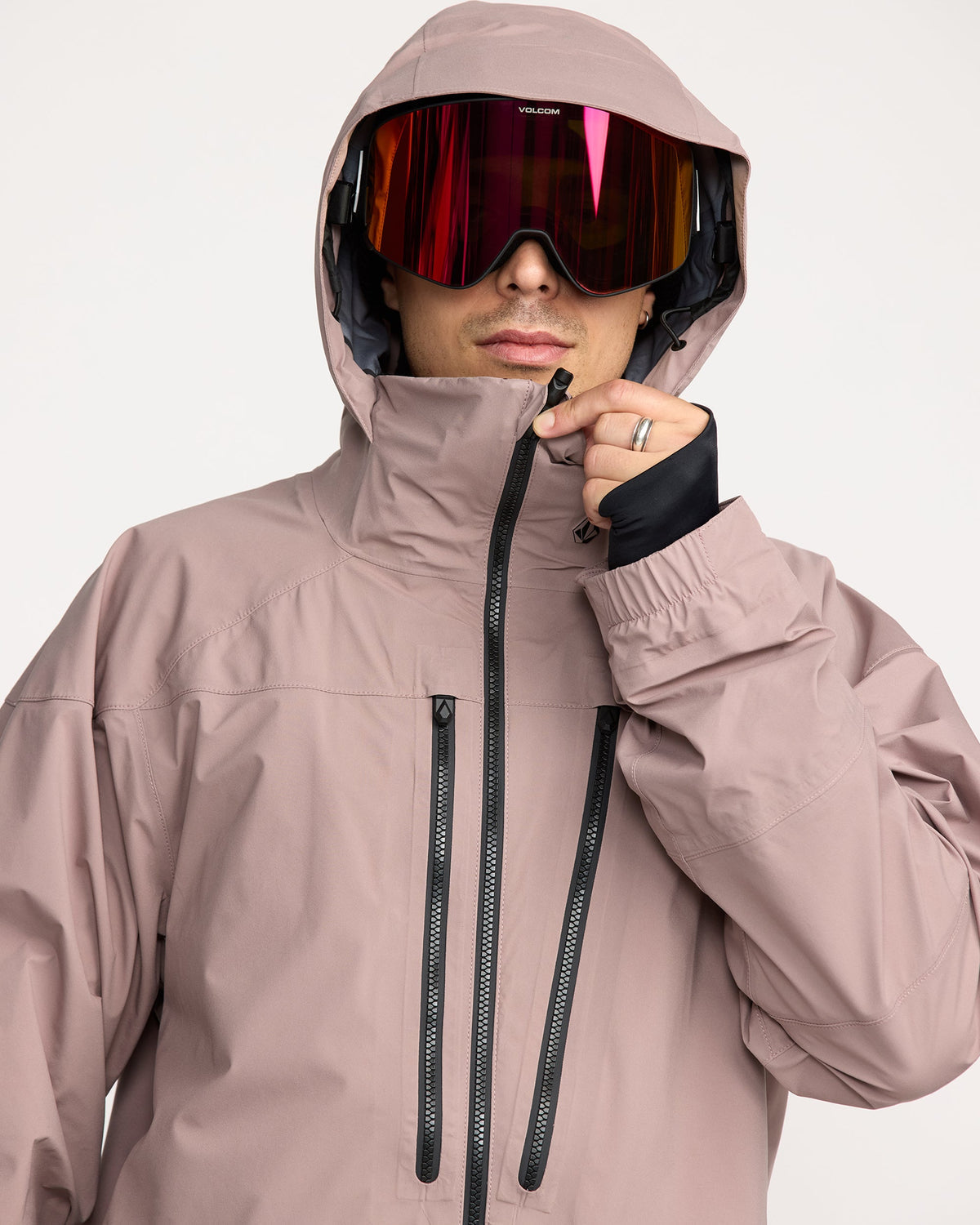 Men's Guch Stretch Gore Jacket Pale Mauve - Volcom