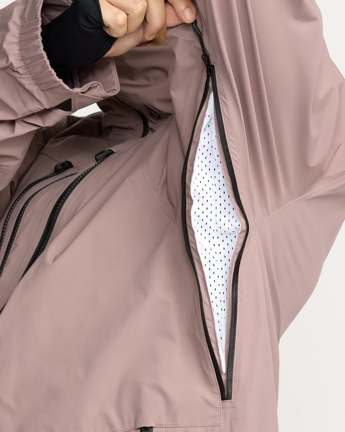 Men's Guch Stretch Gore Jacket Pale Mauve - Volcom