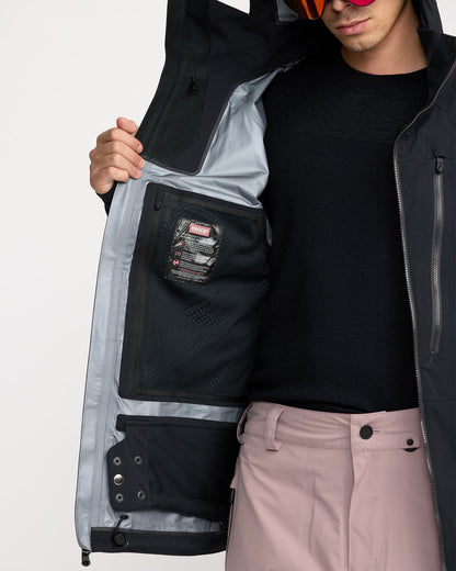 Men's Guch Stretch Gore Jacket Black - Volcom