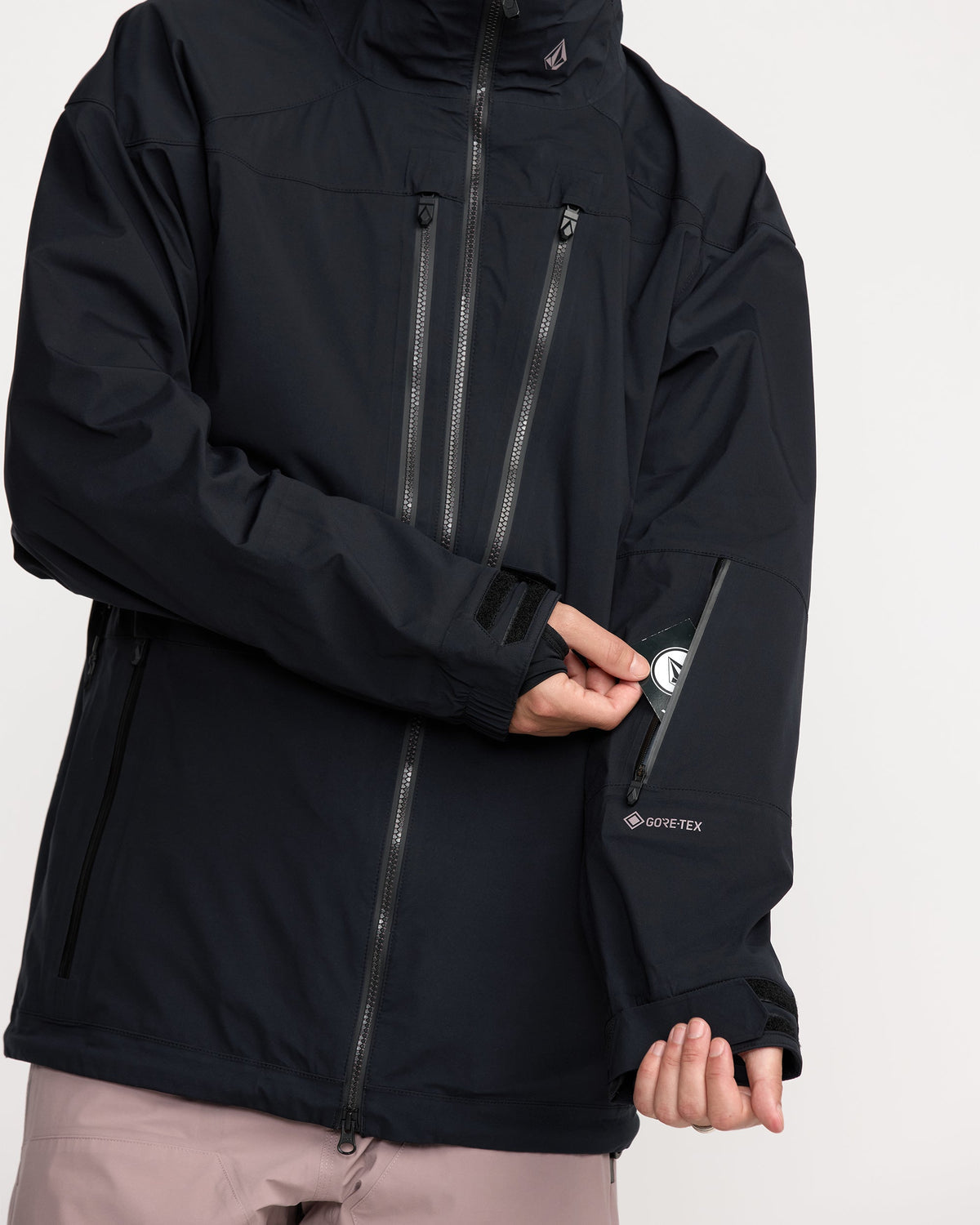Men's Guch Stretch Gore Jacket Black - Volcom
