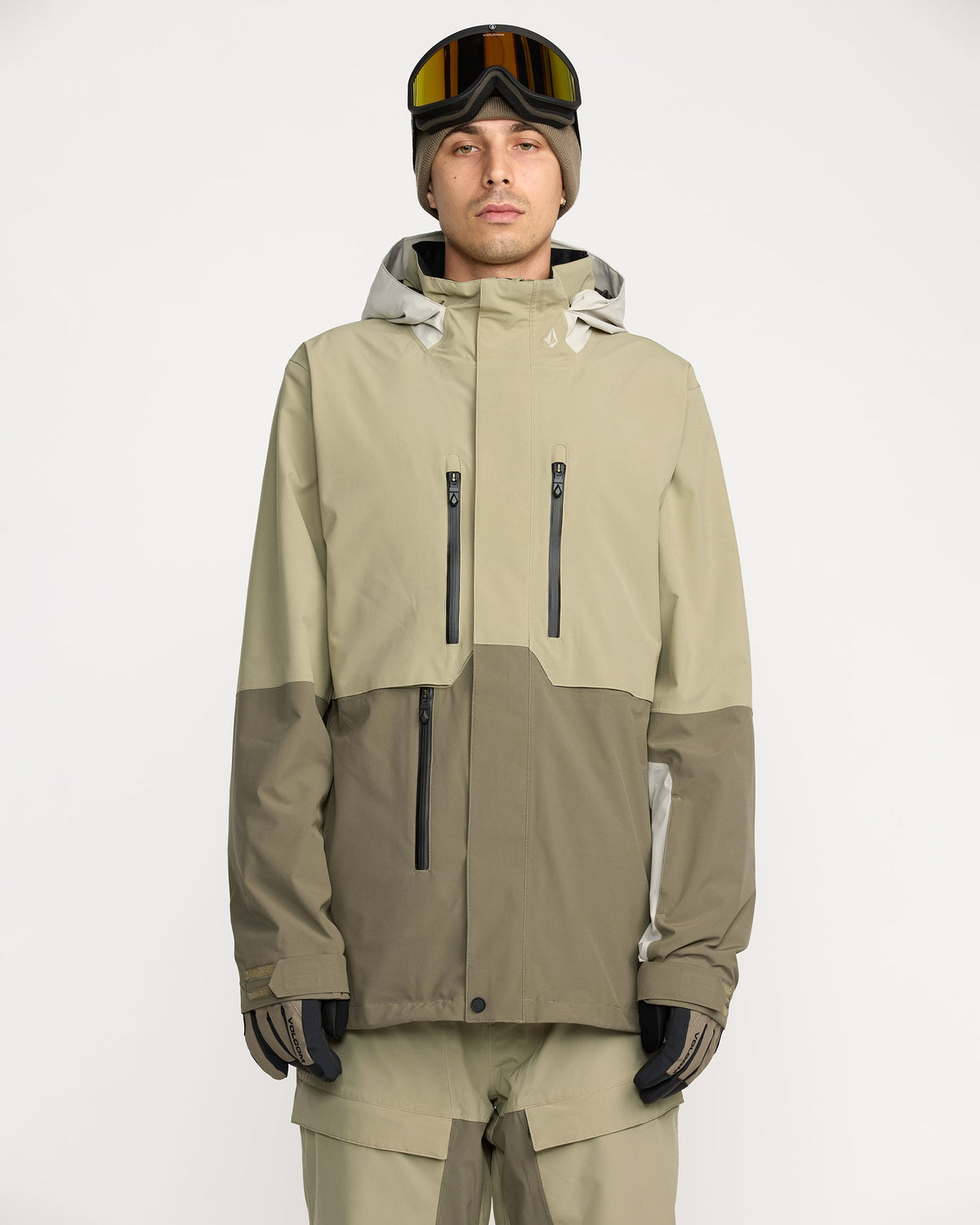 Men's RNGE Stretch 30K Jacket Moss Green - Volcom
