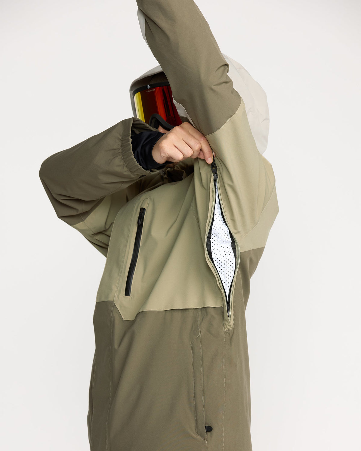Men's RNGE Stretch 30K Jacket Moss Green - Volcom