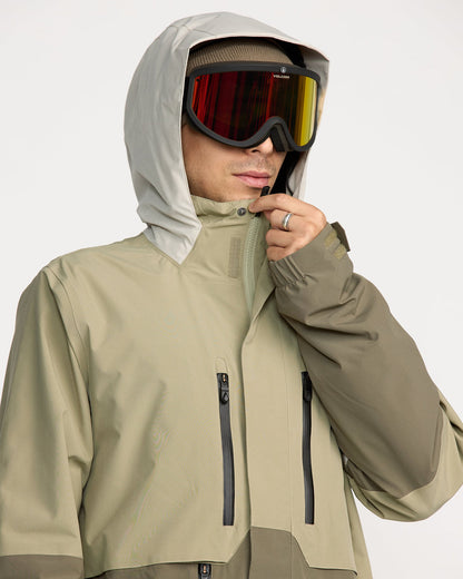 Men's RNGE Stretch 30K Jacket Moss Green - Volcom
