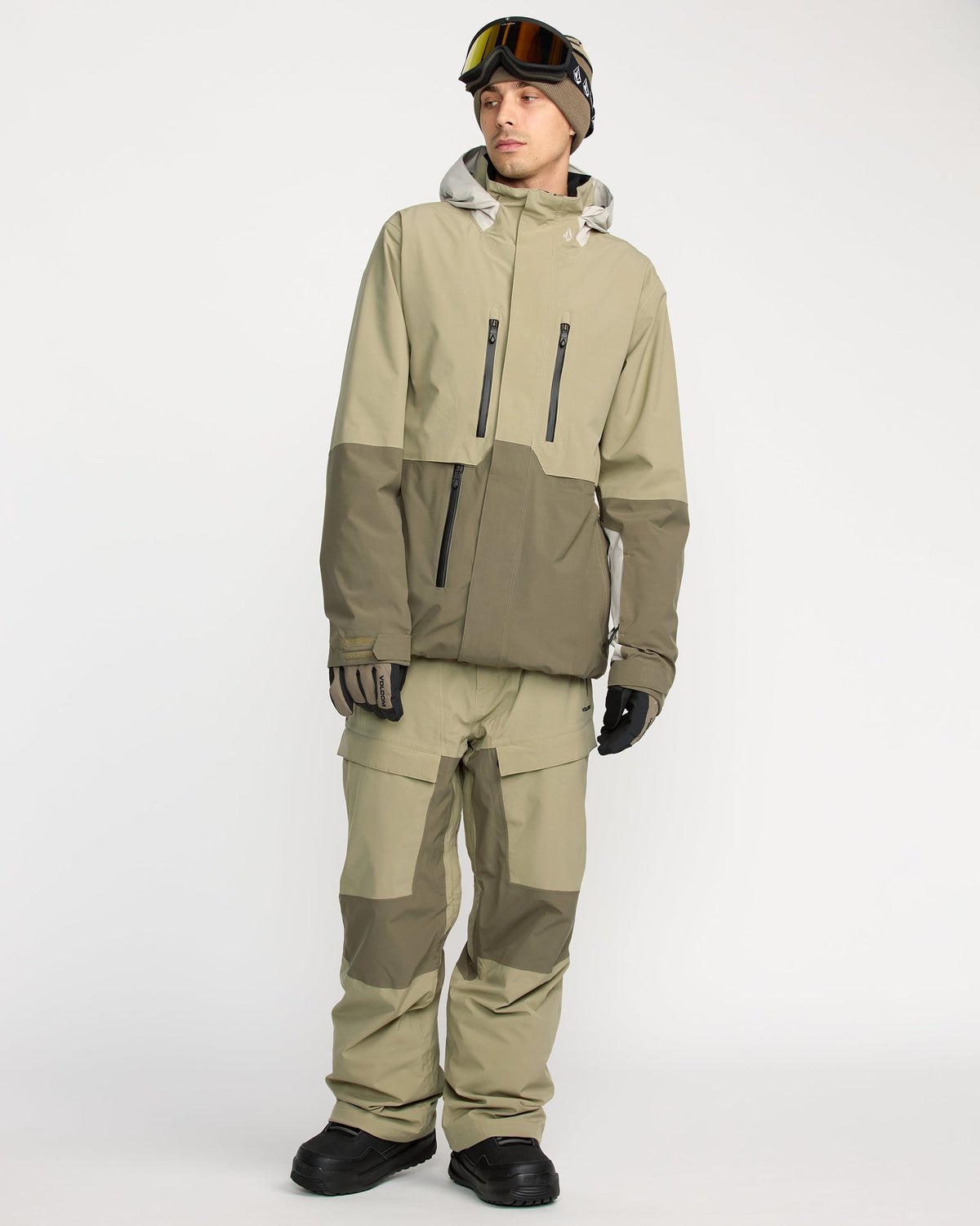 Men's RNGE Stretch 30K Jacket Moss Green - Volcom