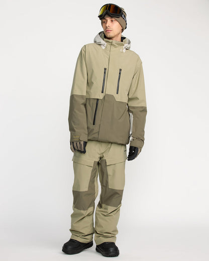 Men's RNGE Stretch 30K Jacket Moss Green - Volcom