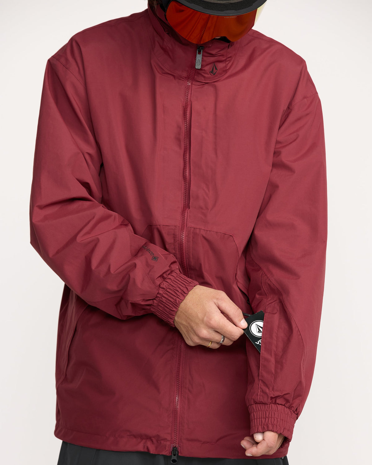 Men's Longo Gore-Tex Jacket Burnt Red - Volcom