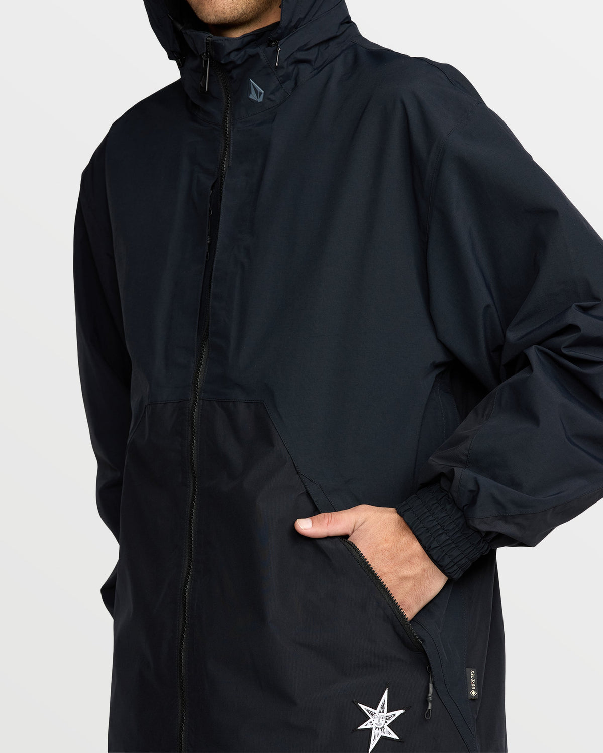 Men's Longo Gore-Tex Jacket Black - Volcom