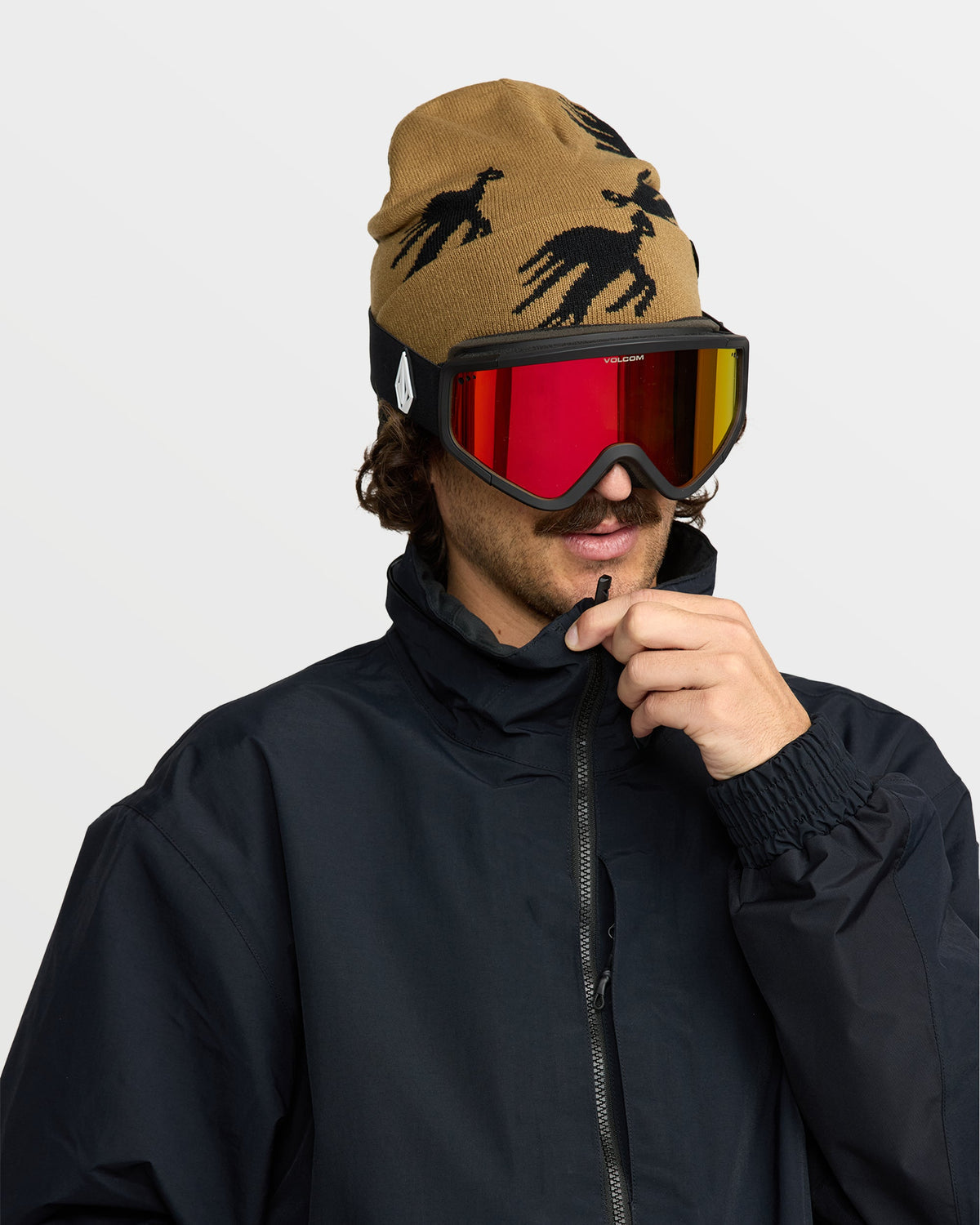 Men's Longo Gore-Tex Jacket Black - Volcom