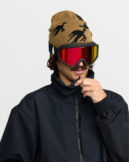 Men's Longo Gore-Tex Jacket Black - Volcom