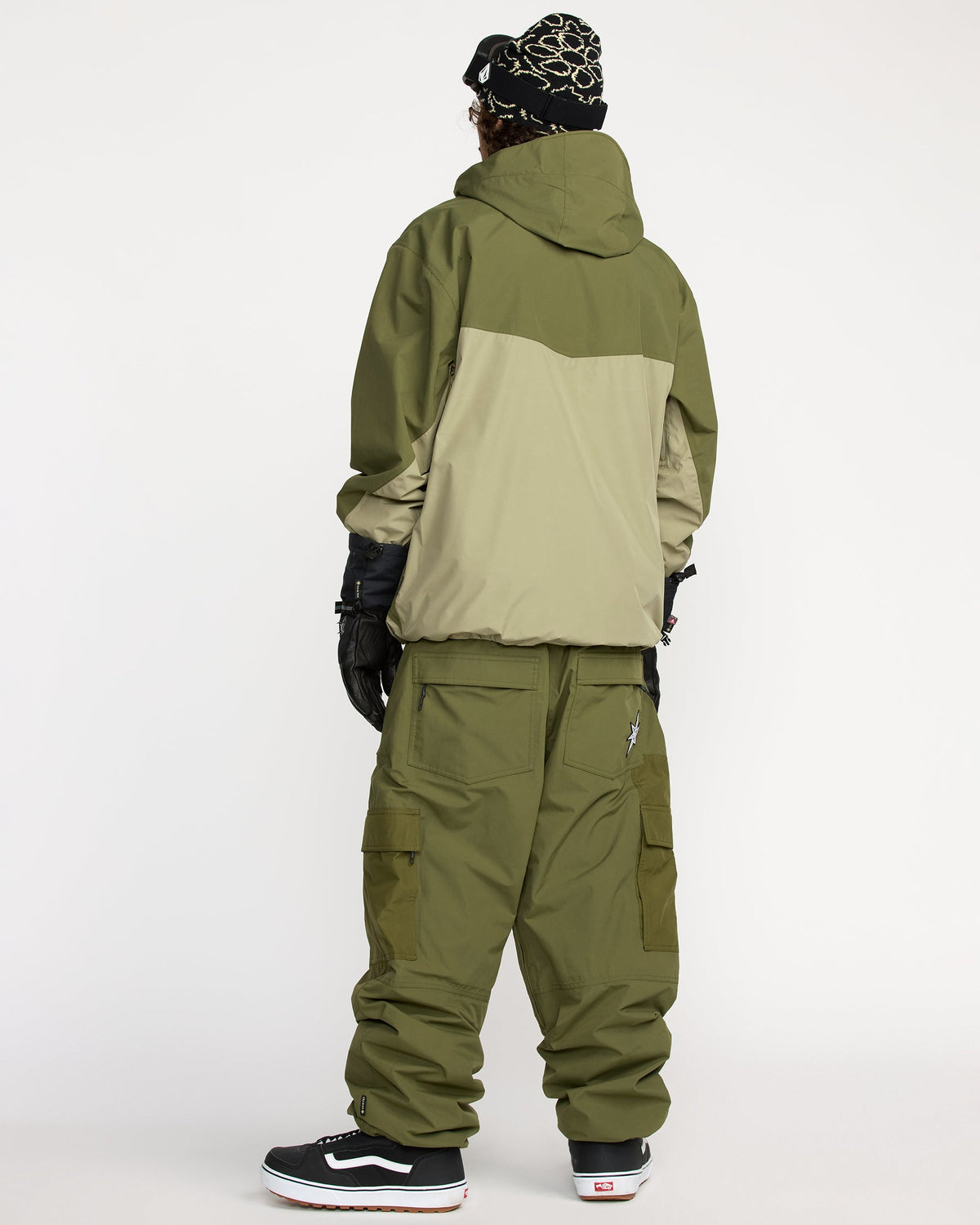 Men's Longo Gore-Tex Jacket Dark Olive - Volcom