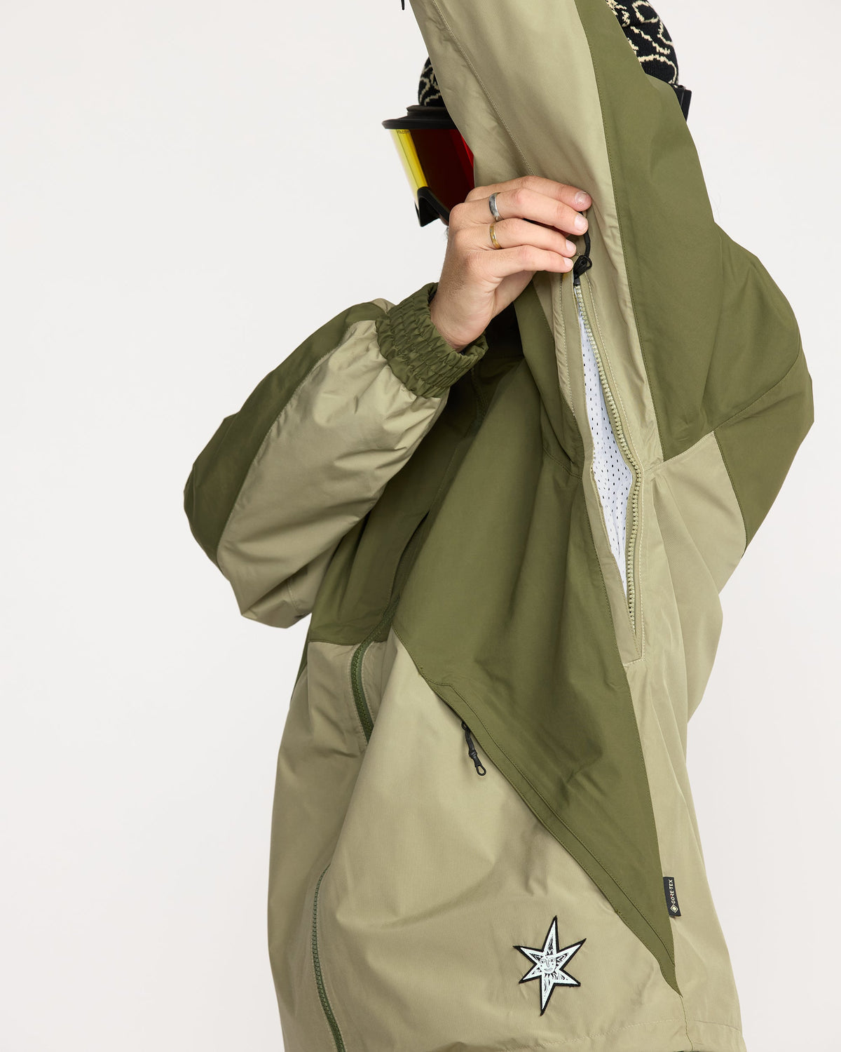 Men's Longo Gore-Tex Jacket Dark Olive - Volcom