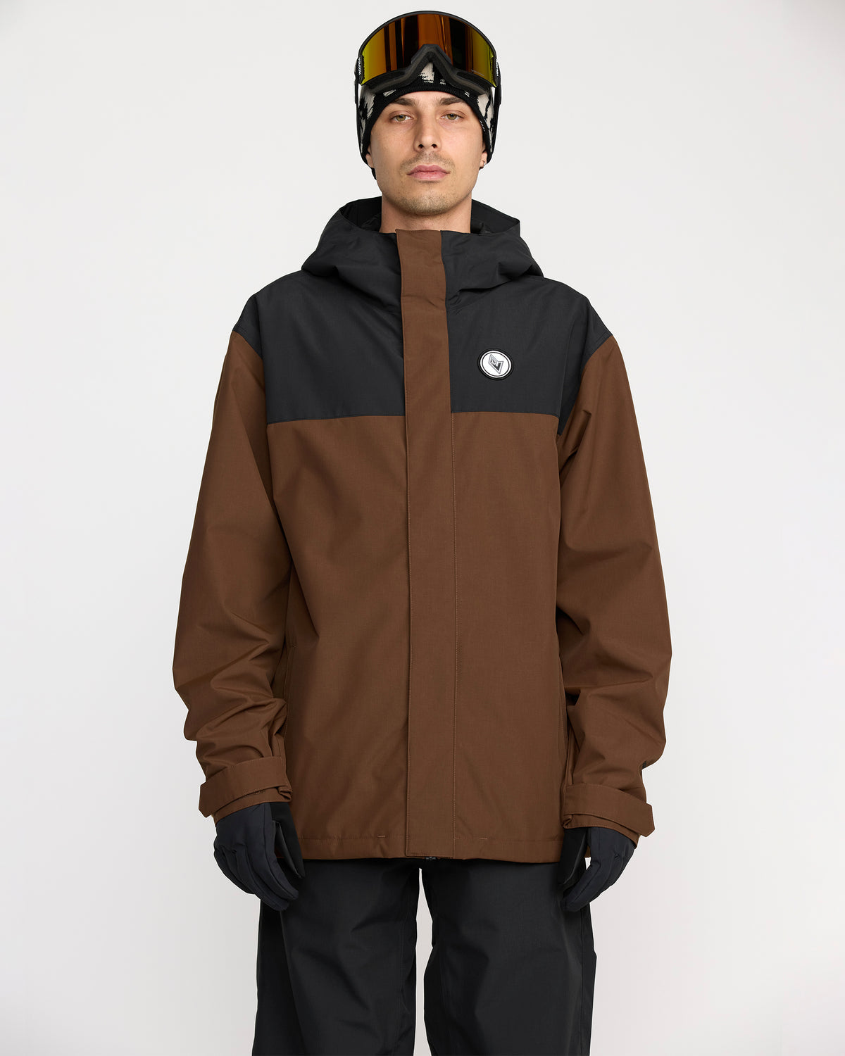 Men's Buckthreeeighty Jacket Brown - Volcom