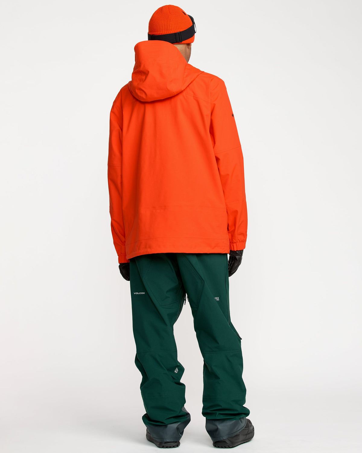 Men's Anyox Guide Gore Pro Shell Jacket Orange Shock - Volcom