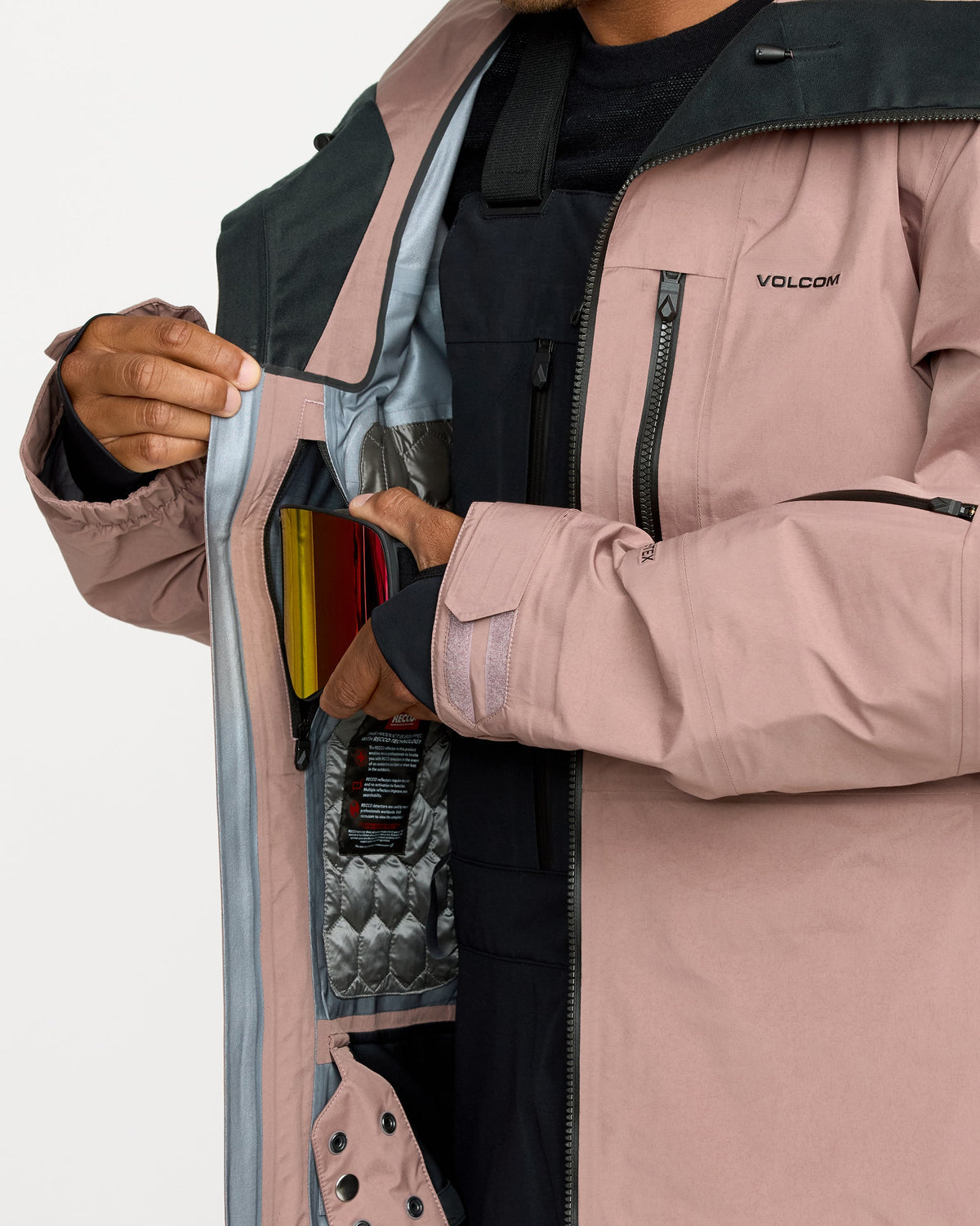 Men's Tds Inf Gore-Tex Jacket Pale Mauve - Volcom