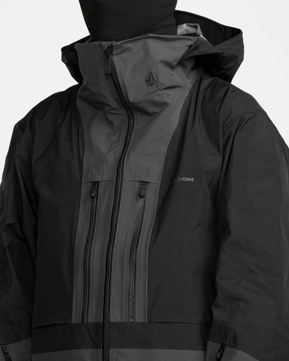 Men's TDS Infared Gore-Tex Jacket Black - Volcom