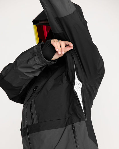 Men's TDS Infared Gore-Tex Jacket Black - Volcom