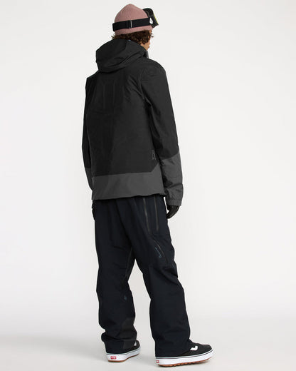 Men's TDS Infared Gore-Tex Jacket Black - Volcom